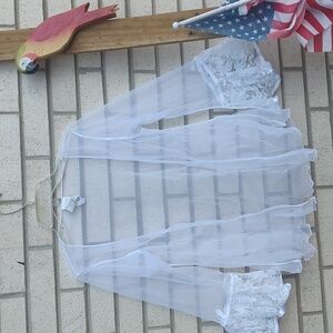 White Lingerie Jacket